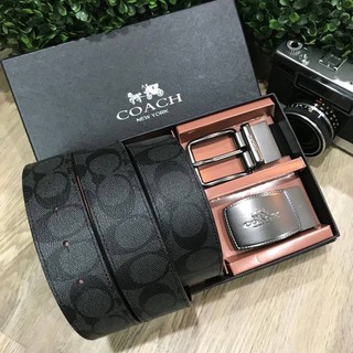 COACH BELT VALUE PACK BOX SET เซทเข็มขัด 2in1 Limited Edition จาก Coach Factory