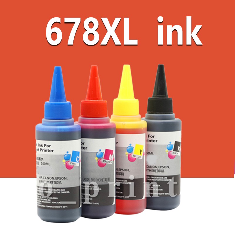 hp 678 หมึก hp 678xl หมึก hp678xl หมึกสากล เข้ากันได้สำหร HP Deskjet 1015 1518 2548 2645 2648 3515 1