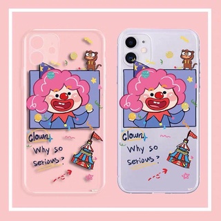 เคสใสลายสุดน่ารัก โรงละคร/ตัวตลก ใหม่ล่าสุด🔥🔥