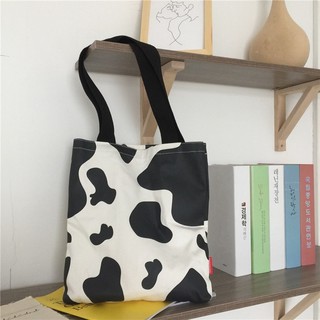 krapaorao กระเป๋า Cow tote bag รหัส 055