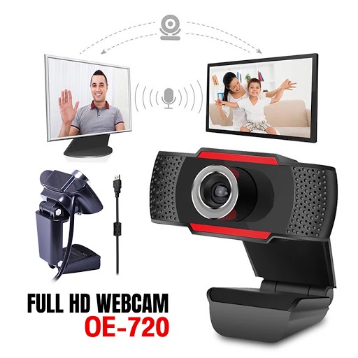 กล้องคอมพิวเตอร์ มีไมโครโฟนในตัว Webcam MIC FULL​ HD720P 1080p​ ราคา ถูกที่สุด ดีลบีเคเค แกลเลอรีภาพที่ 9