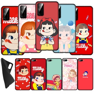 เคสซิลิโคนนิ่ม ลาย PEKO Milky AU58 สําหรับ OPPO F7 F11 F17 Pro A9 2019