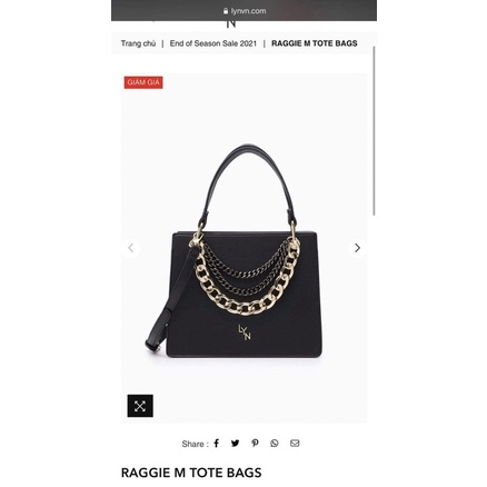[VIDEO & DETAILED PHOTOS] PASS LYN RAGGIE M TOTE BAGS