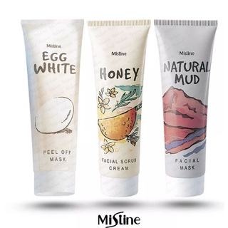 ครีมขัดหน้า สูตรผสมน้ำผึ้ง มิสทีน MISTINE HONEY FACIAL SCRUB CREAM 85 กรัม