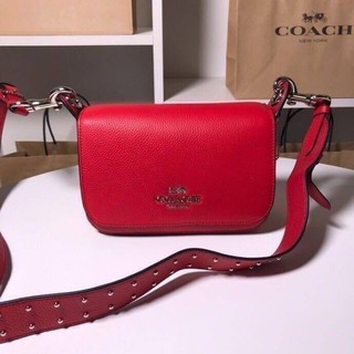 COACH SMALL JES MESSENGER WITH SIGNATURE CANVAS STRAP