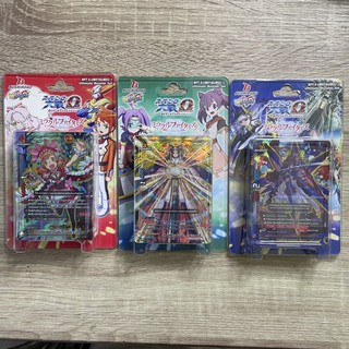 บัดดี้ไฟท์ ultimate booster BFT-S-UB01&amp;UB02-1(ดันเจียนเวิลด์) UB01&amp;UB02-3(คาตานะเวิลด์) UB01&amp;UB02-2(ฮีโร่เวิลด์)