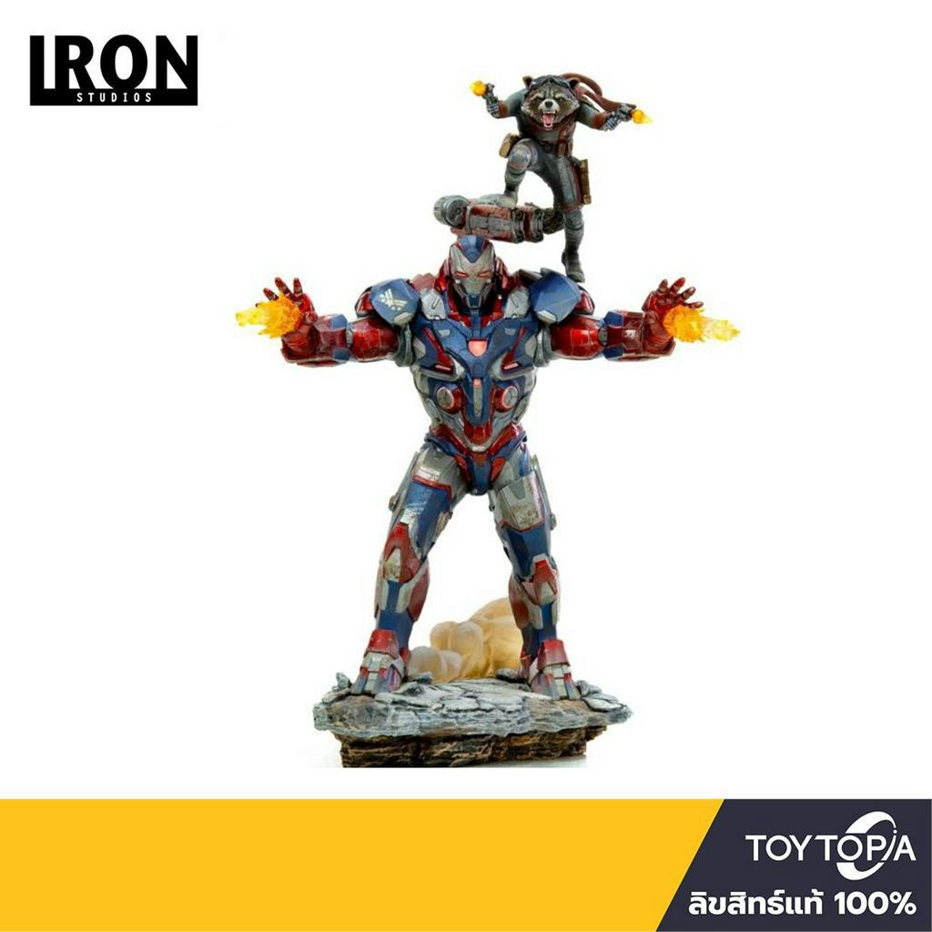 Iron Studios (899707) - Iron Patriot and Rocket: Avengers Endgame BDS 1/10 Scale