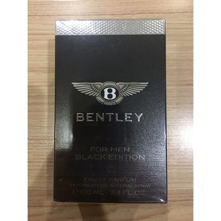 Bentley For Men Black Edition  Eau de Parfum 100ml.กล่องซีล