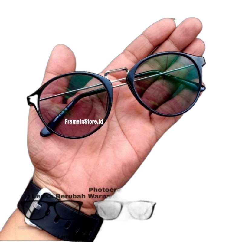 ☌✻Glass PHOTOCROMIC PHOTOGREY ANTIBLUE Antiradiation Men / Women Automatic Changes UV aZ1e