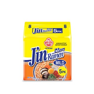 โอโตกิ จิน ราเม็ง ไมลด์ แพ็ค 5 / Ottogi Jin Ramen Mild Pack 5