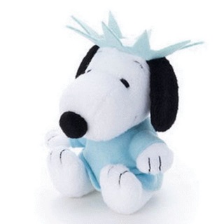 แท้ 100% จากญี่ปุ่น ตุ๊กตา พีนัทส์ สนูปปี้ Peanut Snoopy Beans Collection Plush Doll (Statue of Snoopy)