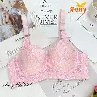 ชุดชั้นใน Anny รุ่น2044_S1 คัพB-C เสื้อใน 3ตะขอ บรามีโครง เต็มทรง ฟองน้ำนุ่มบางเฉียบ 2mm ใส่สบาย ระบายอากาศดี ทรงอกสวย