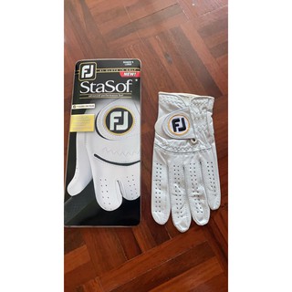 FootJoy StaSof Golf Gloves Women’s  Size ladies large สภาพใหม่
