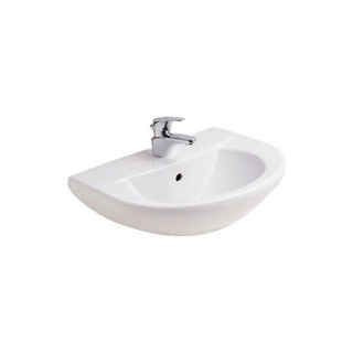 อ่างล้างหน้า แขวน C014 ขาว | COTTO | C014 สุขภัณฑ์และอ่างล้างหน้า COTTO Brand Sale Celebrate Bathroom อ่างล้างหน้า แขวน