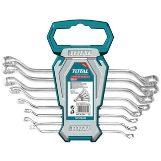 Total ประแจแหวนเดี่ยว รุ่นTHT102486 8 ตัวชุด 6 - 22 มิล รุ่นงานหนัก Ring Spanner ประแจแหวน แหวนเดี่ยว ชุดประแจแหวน ช