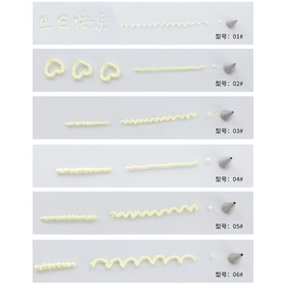 【จัดส่งฟรี】ท่อหัวฉีดไอซิ่ง ทรงกลม ขนาดเล็ก สําหรับตกแต่งคัพเค้ก