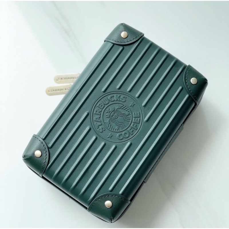 [STARBUCKS KOREA] - MINI กระเป๋าเดินทาง POUCH BAG LAUNCHED STARBUCKS KOREA ANNIVERSARY ROUND 22 YEAR