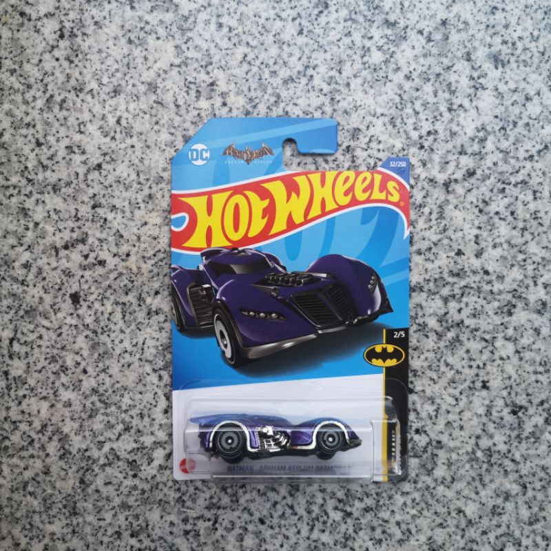 รถเหล็ก Hotwheels Batman Arkham Asylum Batmobile