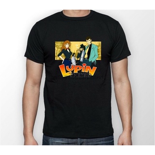 เสื้อยืด พิมพ์ลายอนิเมะ Lupin The 3Rd Thief Team Lupin Iii สําหรับผู้ชาย