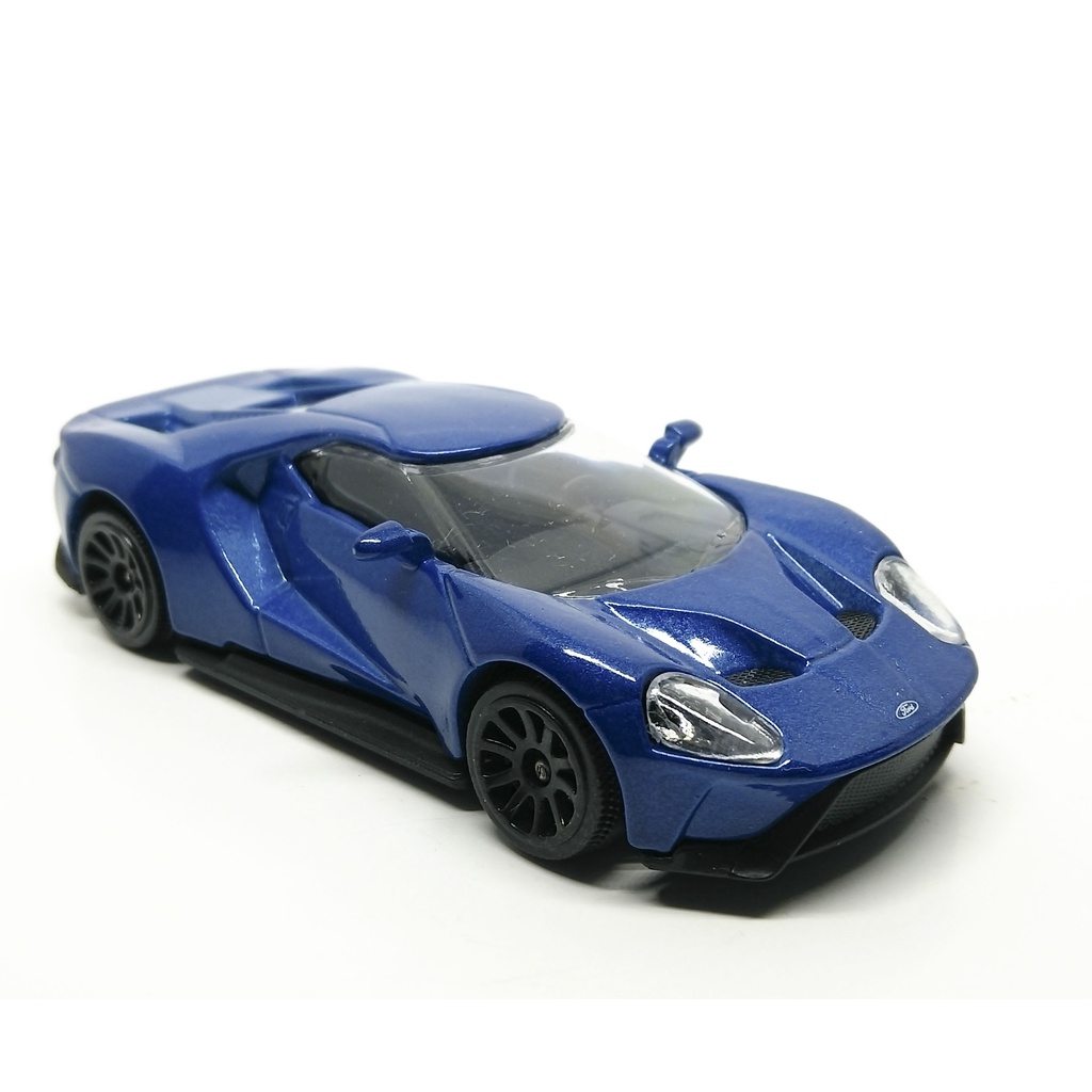 Majorette Ford GT - Blue Color /Wheels 5UB /scale 1/63 (3 inches) no Package