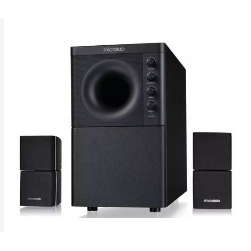 MICROLAB X3 Speaker 2.1 ลำโพงซับวูฟเฟอร์ (Black)
