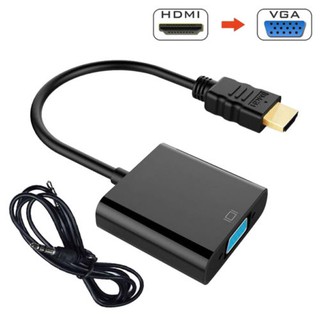 1080 P HDMI to VGA แปลงอะแดปเตอร์ HDMI to VGA ( สีขาวและดำ )