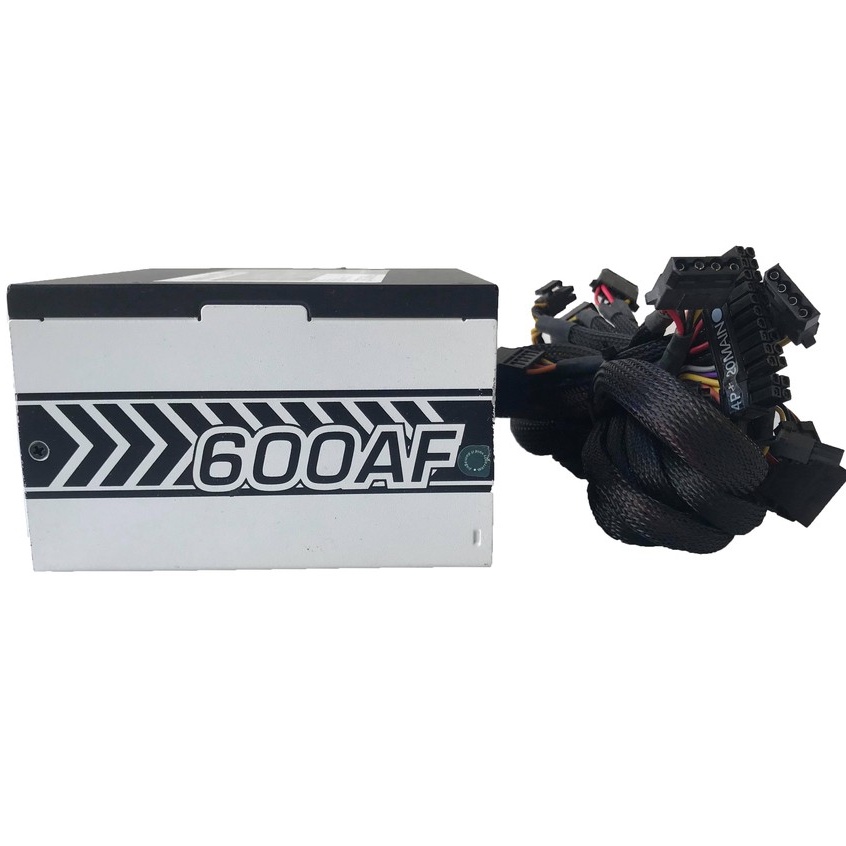 Psu-Raidmax/500AF/600AF/80+ Bronze มีปุ่มปรับรอบพัดลมเร็ว-ช้า