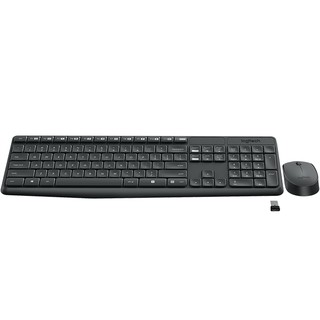 LOGITECH Wireless Combo MK235 Thai (1Y) (IP7-000919) คีย์บอร์ดไร้สาย