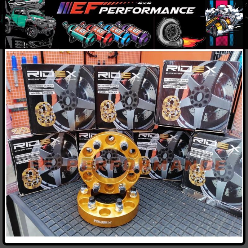 4X4 6H ล้อ SPACER 25MM 30MM 32MM 38MM HILUX RANGER TRITON DMAX NAVARA BT50 T6 T7 T8 VIGO REVO ROCCO 