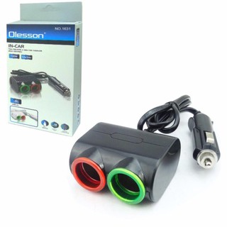 Olesson In Car Two Socket&amp;USB Chager(120W Univeral)