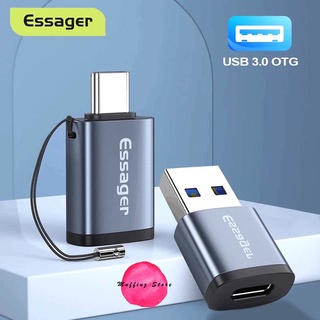 💜ถูกจริง/ส่งไว📦Essager หัวแปลง TypeC To USB 3.0 รองรับ OTG 5Gbps Adapter TypeC / UBS / Micro