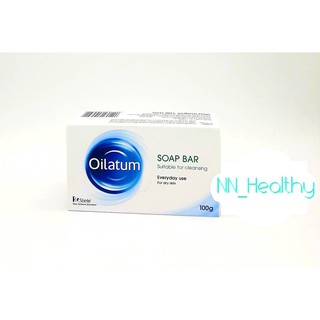 Oilatum Bar 100g สบู่อาบน้ำสำหรับผิวแห้ง ผิวเด็กทารก ผิวแพ้คัน