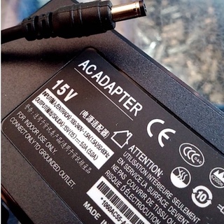 อะแดปเตอร์ Adapter 15V 5A  หัวแจ็คขนาด2.5mm. อดัปเตอร์ Output Voltage: 15V 5A หัวแจ็คขนาด2.5มิล หม้อแปลง