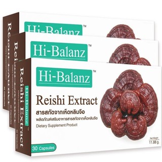 Hi-Balanz Reishi Extract 30 Capsules (จำนวน 3 กล่อง)