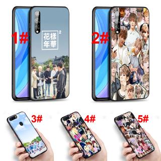 เคสโทรศัพท์ซิลิโคนแบบนิ่ม bts huawei y 6 y 7 y 9 prime p z 2018 2019