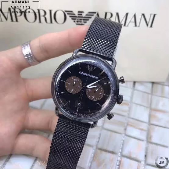 AR11142 นาฬิกา Emporio Armani ตัวเรือนและ สายเป็นสแตนเลส ราคาสบาย ๆ จ้า