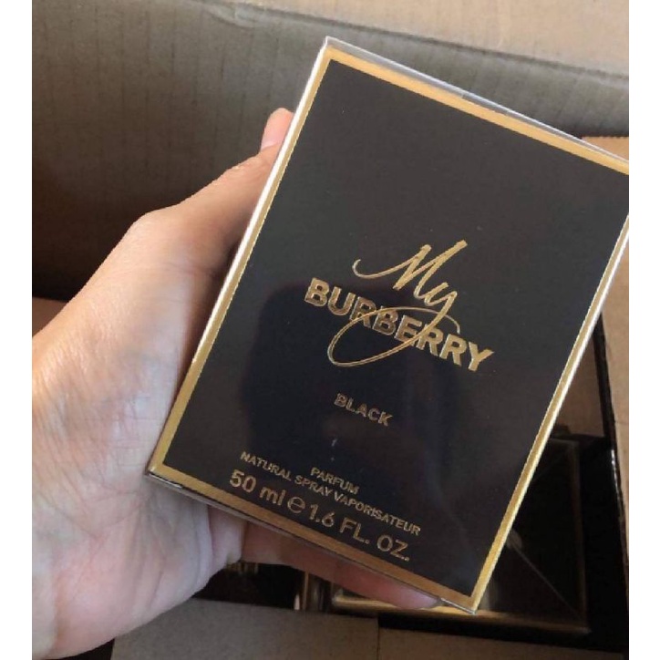 (50 ml) Burberry My Burberry Black EDP. กล่องซีล