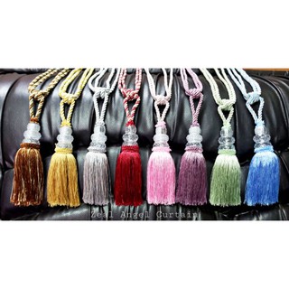 สายรัดม่านสายรวบม่านรุ่นกลาสซี่(ตุ้มเดี่ยว)รุ่นกลาสซี่ทวิน(ต…