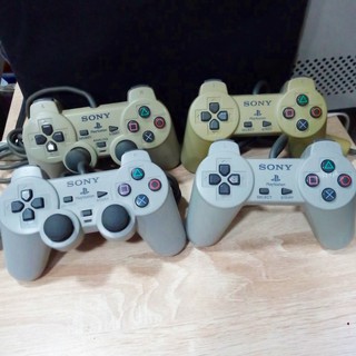 ราคาจอย PS1 | PSOne ของแท้ Sony PlayStation 1 Controller สีเทา สีพิเศษ แบบธรรมดา และอนาล็อก ของแท้จากญี่ปุ่น Play Station