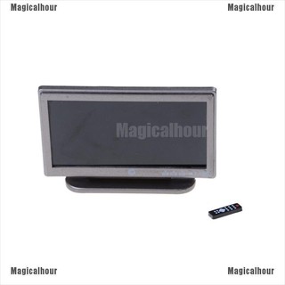 Magicalhour 1:12โ มเดลทีวี LCD และรีโมท ขนาดเล็ก สำหรับตกแต่งบ้านตุ๊กตา