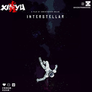 [COD]ภาพยนตร์ฮอลลีวูดอุปกรณ์ต่อพ่วงเสื้อยืดชาย ins แนวโน้ม Douyin Interstellar interstellar ข้ามสไตล์ฮ่องกงเสื้อยืดชายS-