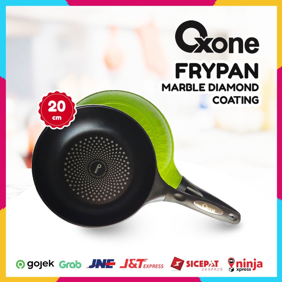 Oxone OX-20F กระทะทอด Oxone 20ซม. (เคลือบหินอ่อน)