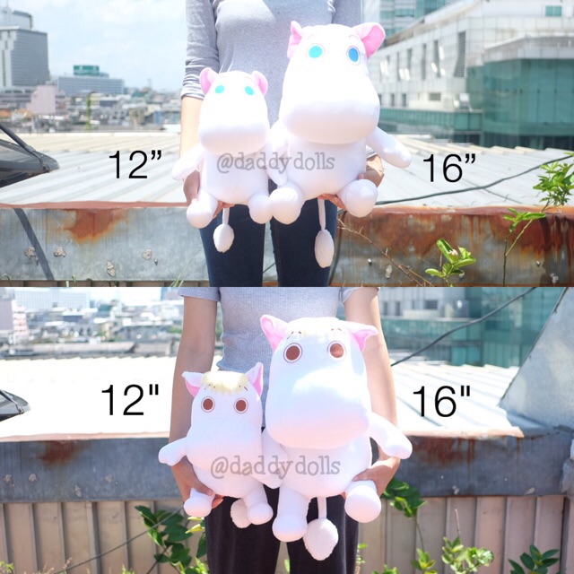 ตุ๊กตา Moomin Troll & Snorkmaiden มูมิน