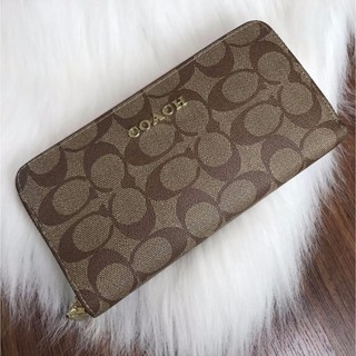 121-005 COACH WALLET SIGNATURE CANVAS