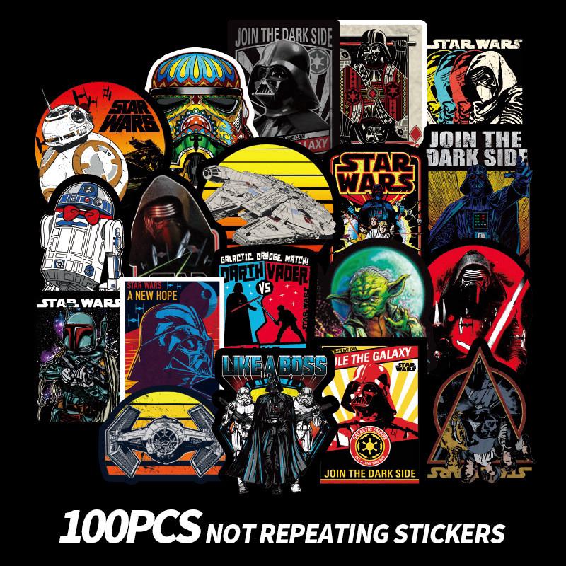 100Pcs/set ❉ Star Wars สติ๊กเกอร์ ❉ DIY Fashion Decals Doodle สติ๊กเกอร์