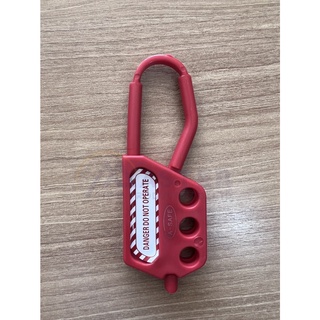 Nylon Lockout Hasp ฉนวนไนล่อน สำหรับล็อค OUT ไฟฟ้าอุปกรณ์