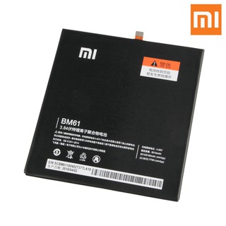 แบตเตอรี่ BM61 สำหรับ XiaoMi Pad 2 2015716 BM61 ของแท้เปลี่ยนแบตเตอรี่ 6010mAh ฟรีเครื่องมือ