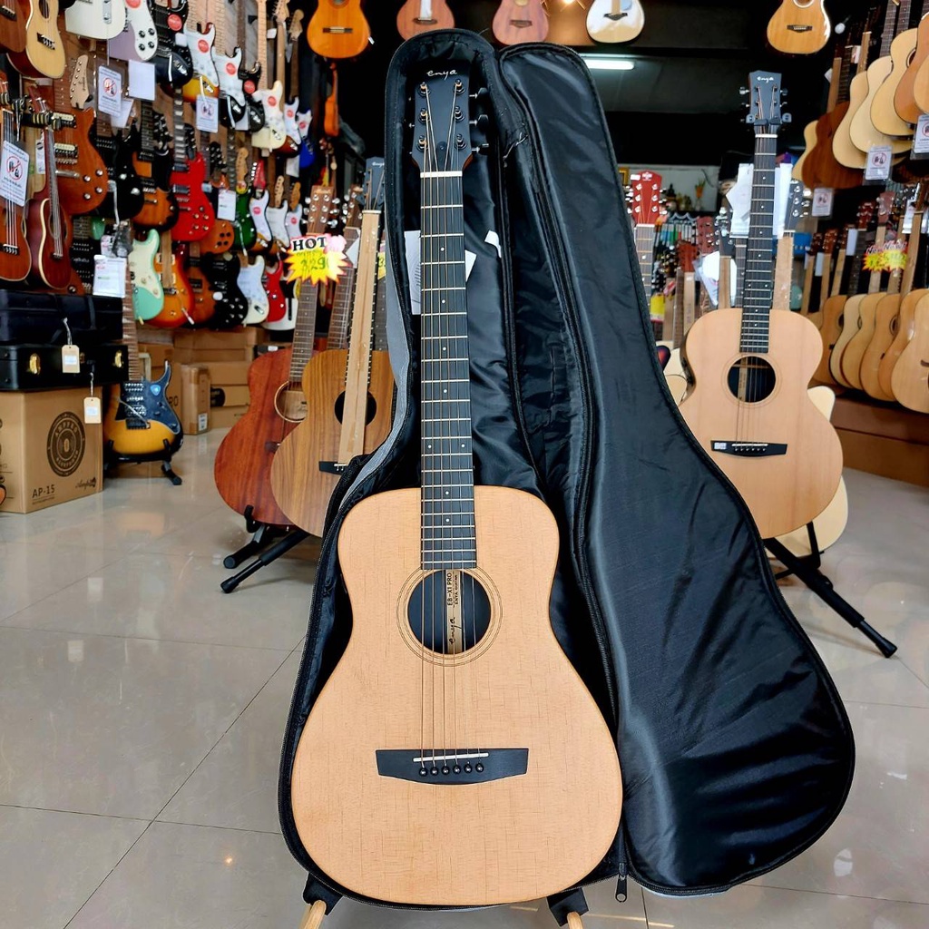 [โค้ดลด200.-📸] Enya กระเป๋ากีต้าร์โปร่ง 34