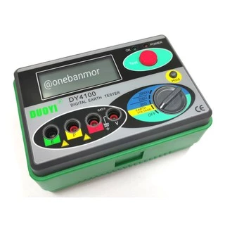 DY4100 เครื่องวัดค่าความต้านทานดิน วัดกราวนด์ สายดิน แบบดิจิตอล ออกใบกำกับภาษีได้