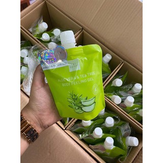 Baby bright aloe vera &amp; tea tree body peeling gel 200ml.